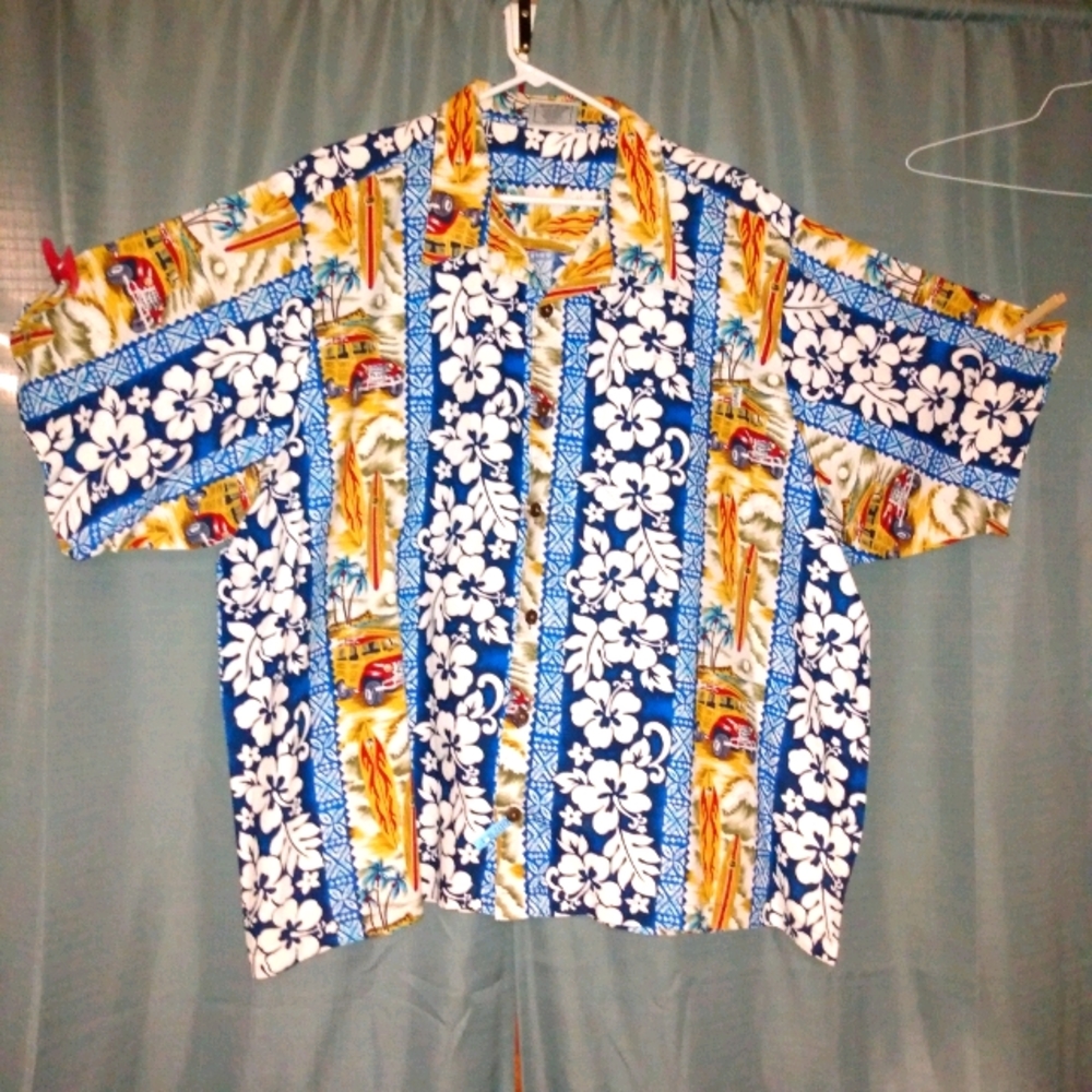 Hwy 1 hawaiian shirt